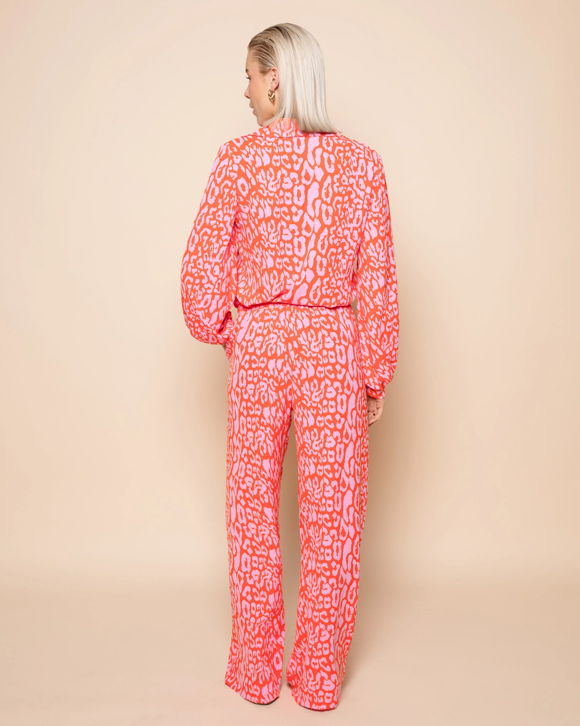 LEOPARD PANTALON ORANJE