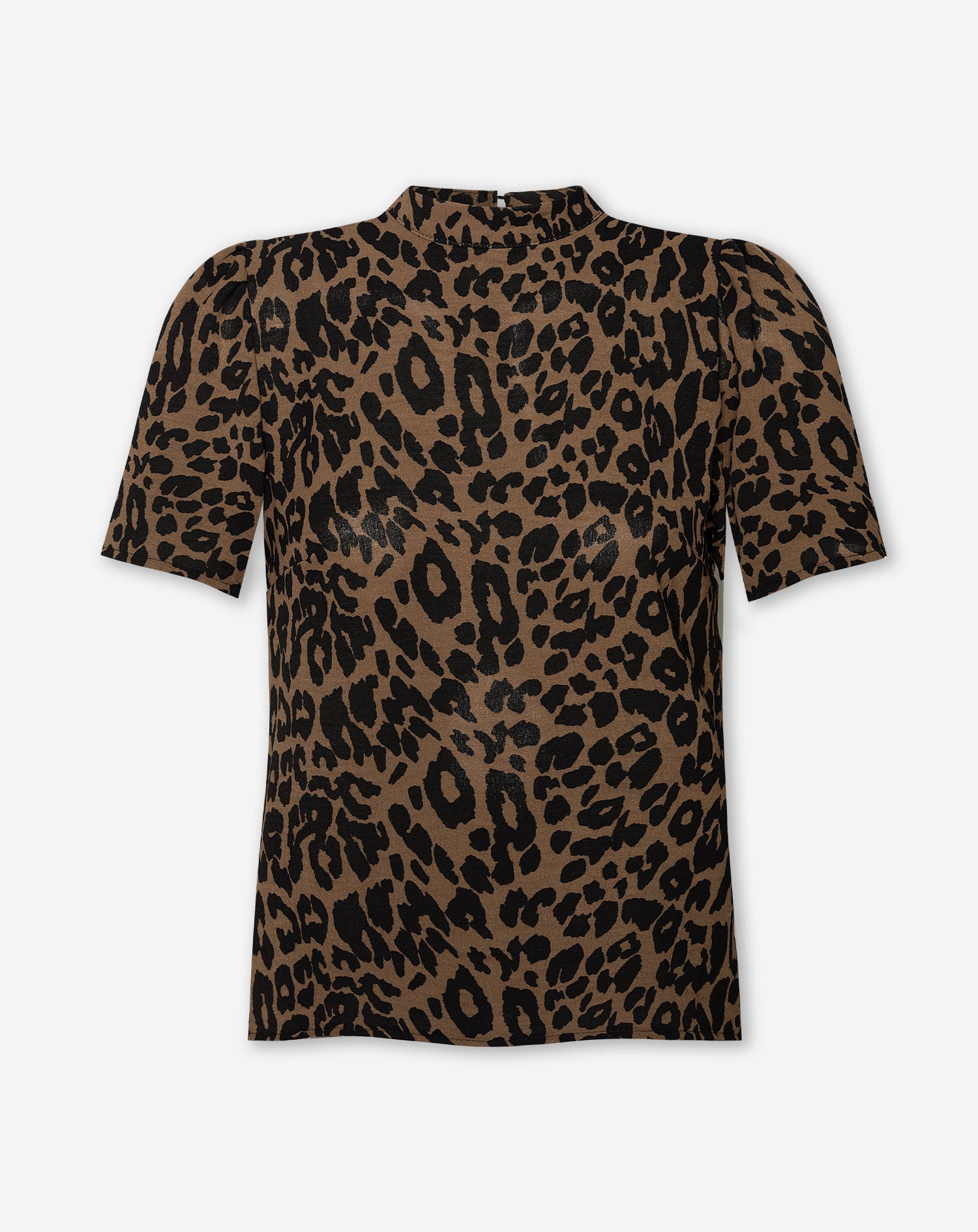 LEO SHORT SLEEVE TOP ZWART