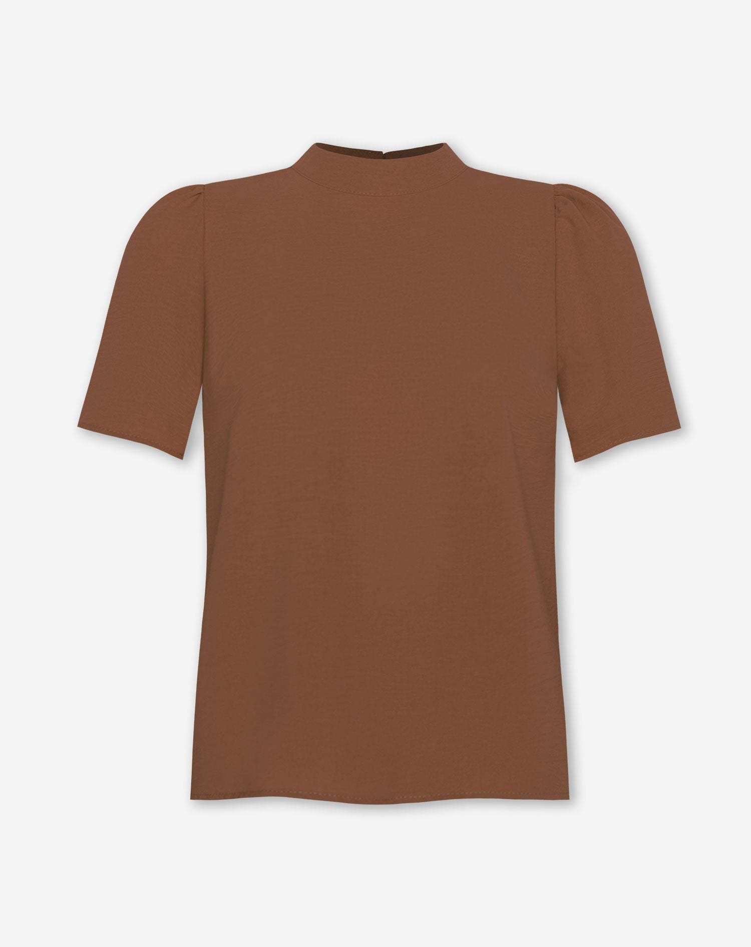 SHORT SLEEVE TOP LICHTBRUIN