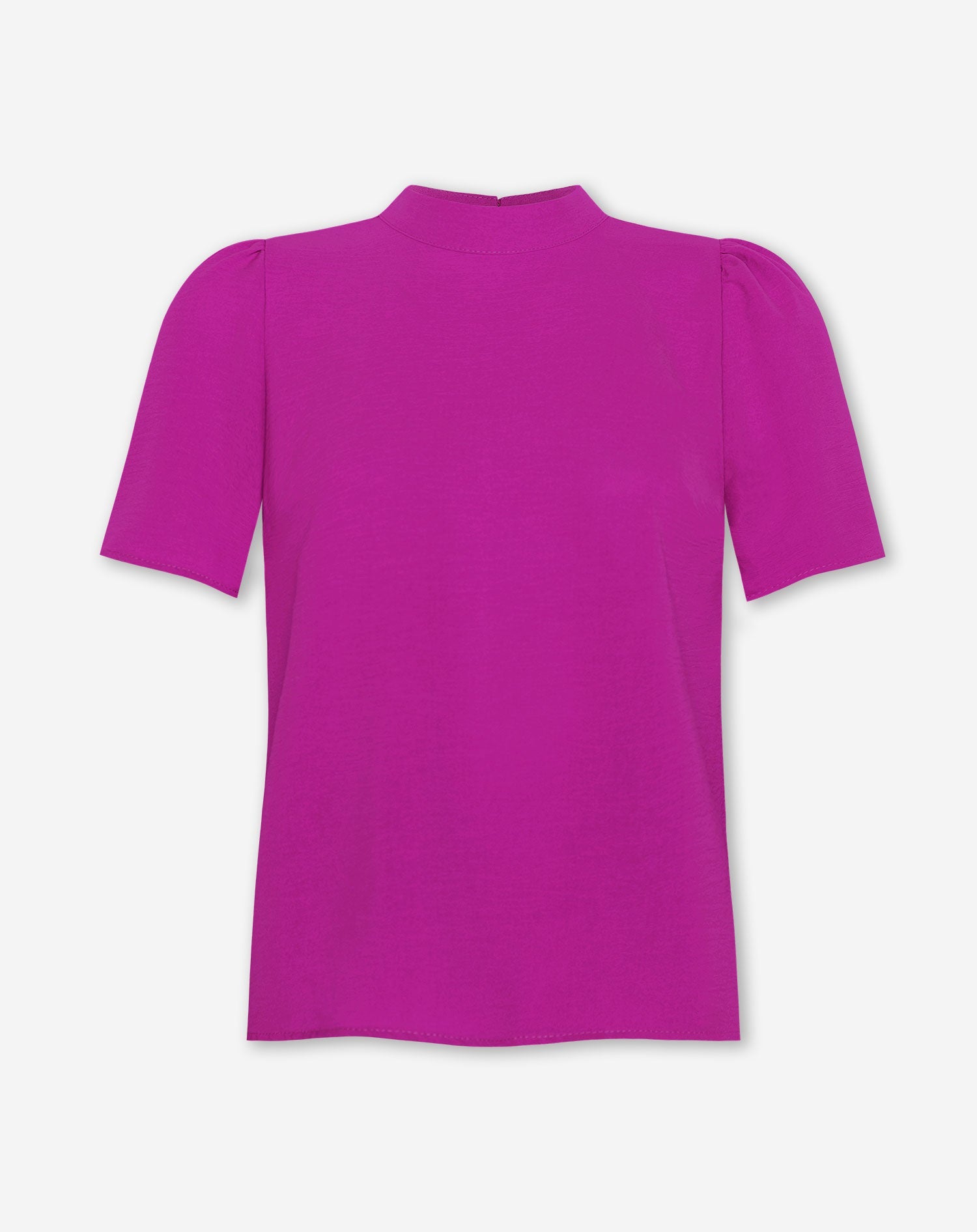 SHORT SLEEVE TOP MAGENTA