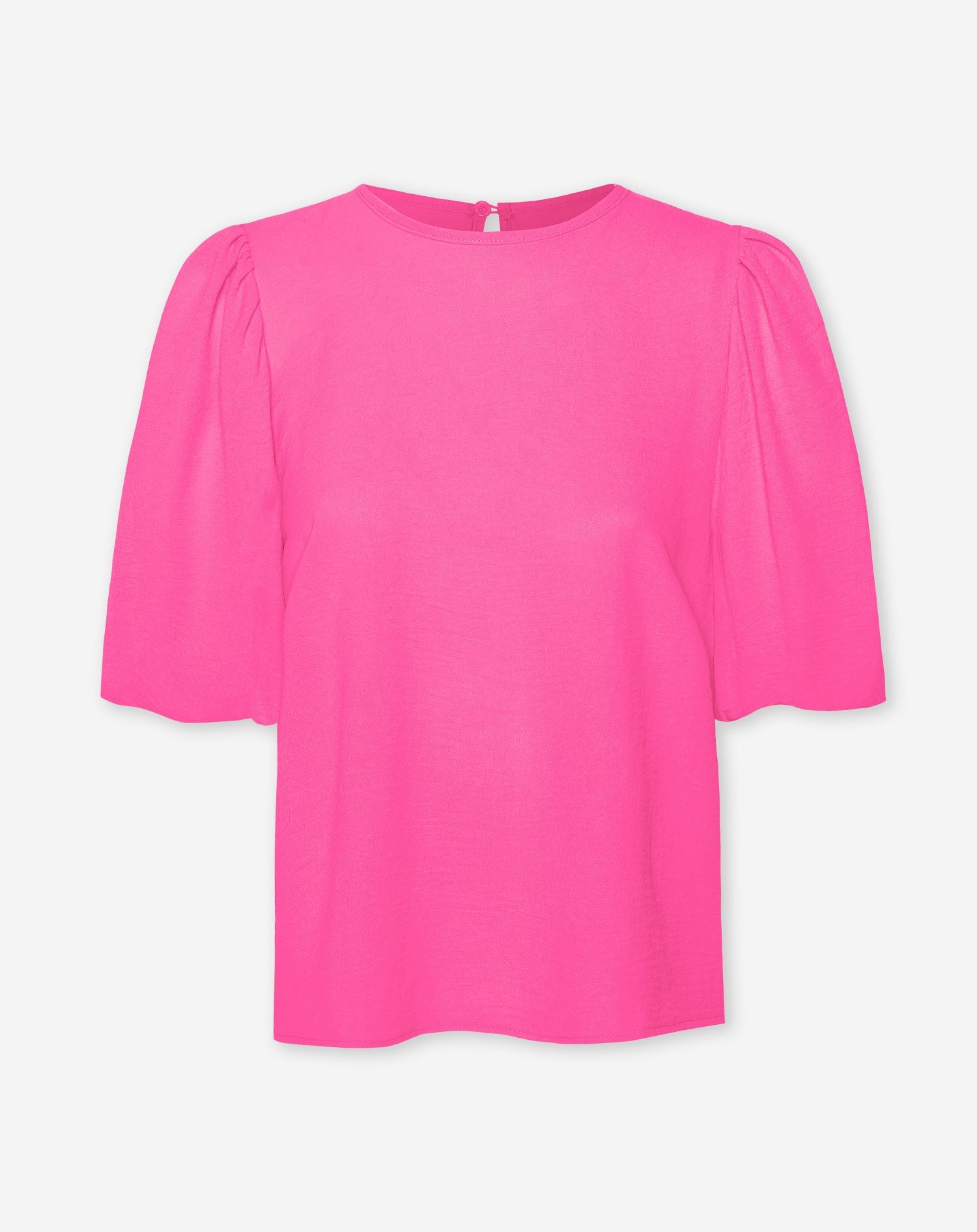 PUFF SLEEVE TOP ROZE