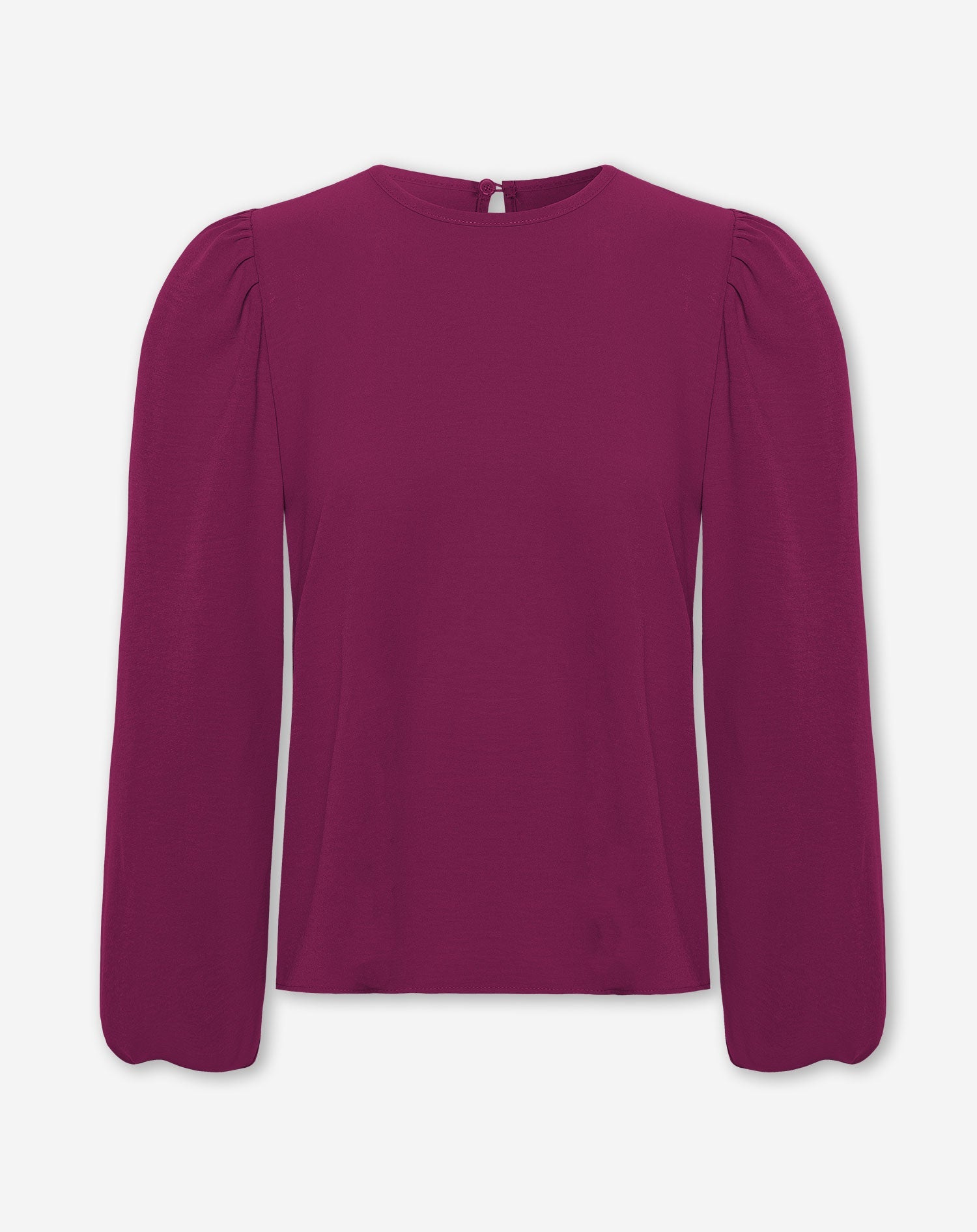 PUFF LONG SLEEVE TOP CHERRY