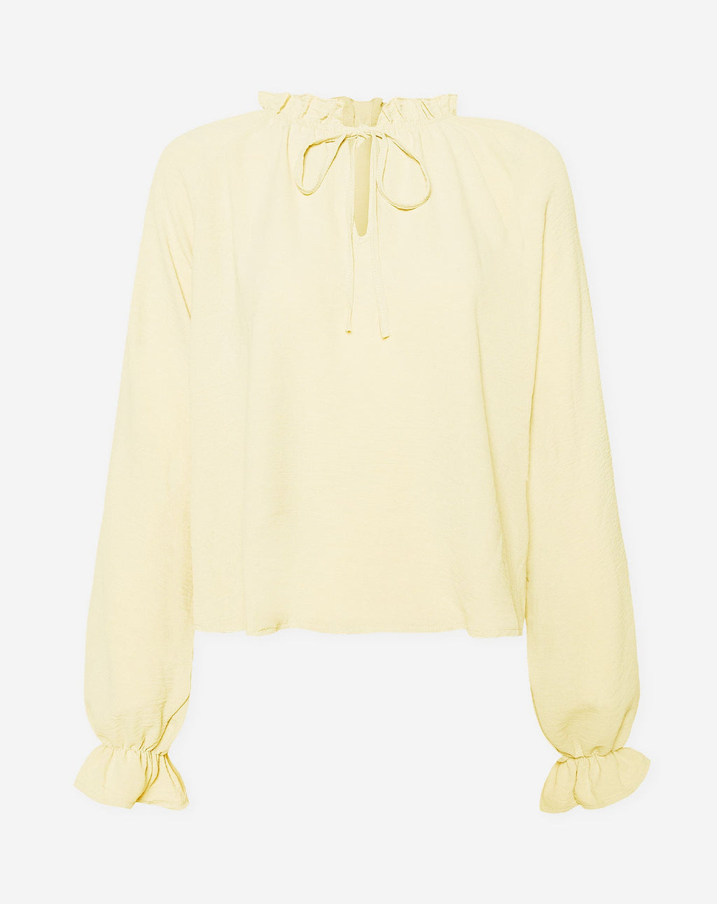 RUFFLE CORD TOP BOTERGEEL