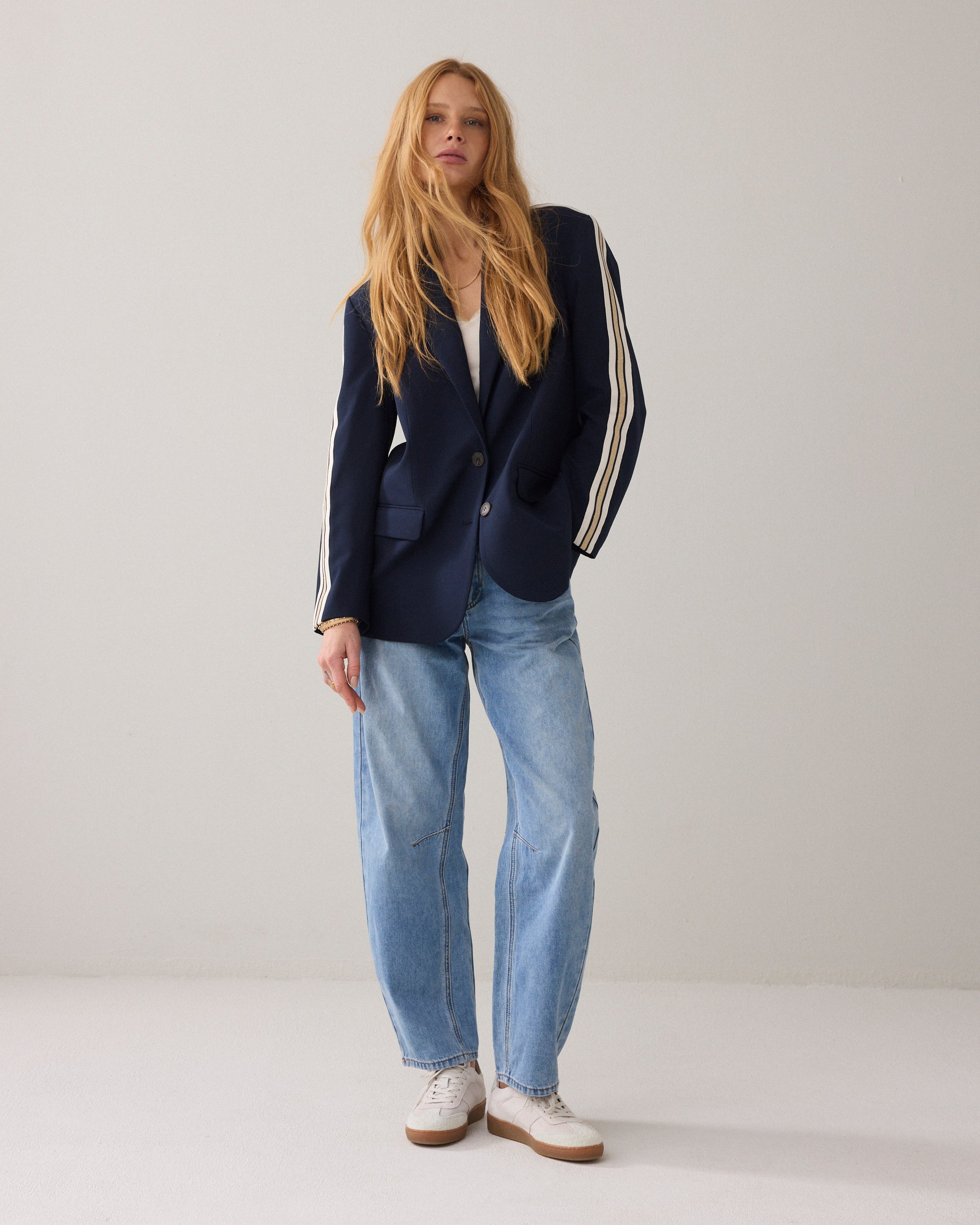 Sporty boyfriend blazer