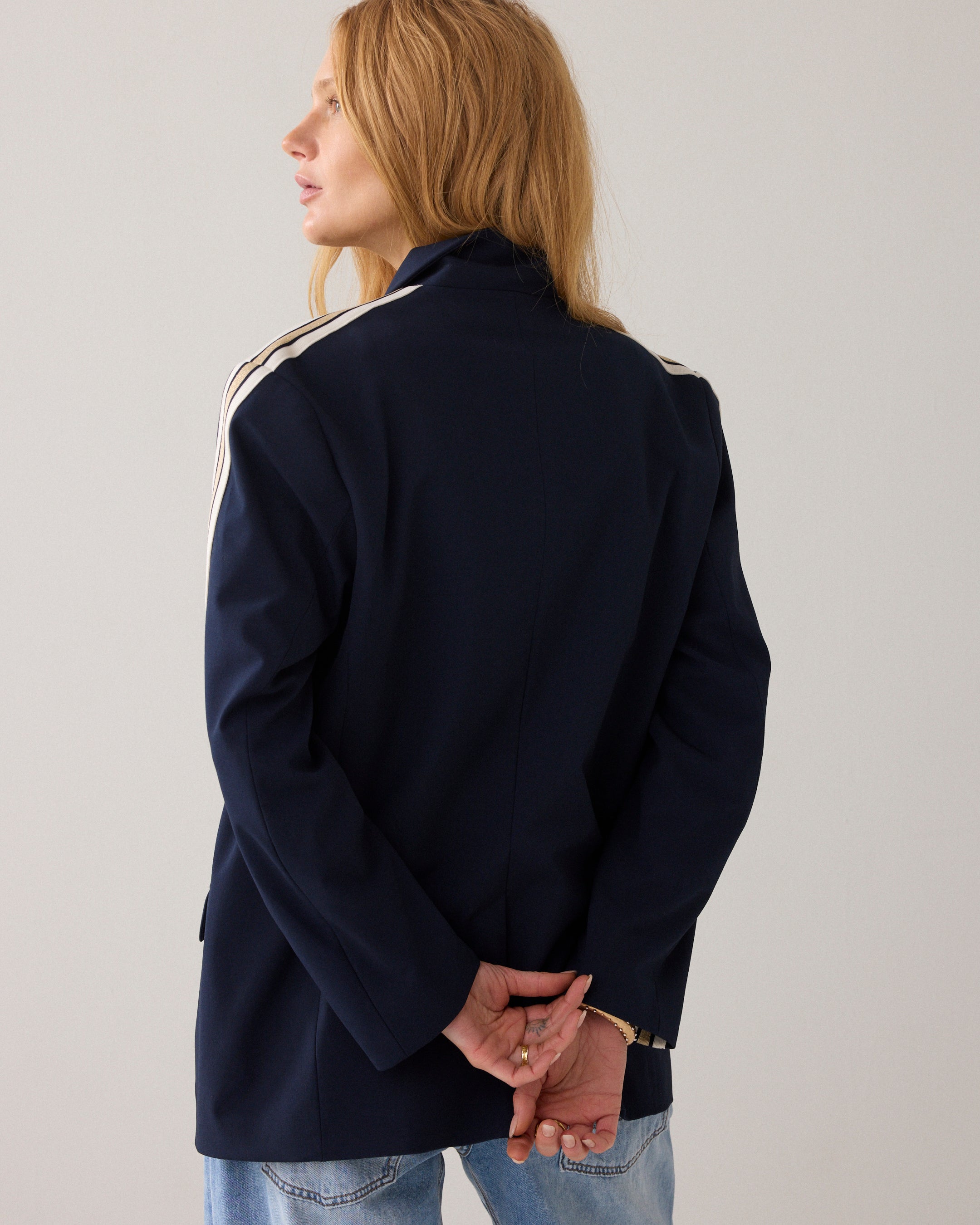 Sporty boyfriend blazer