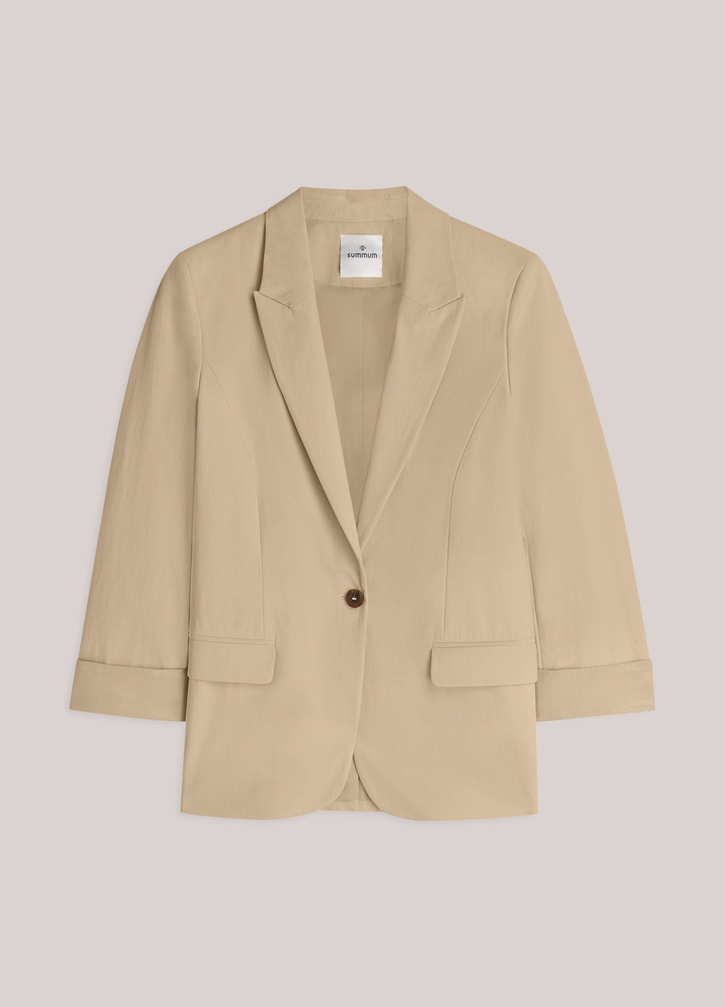 Bestseller getailleerde blazer katoenblend