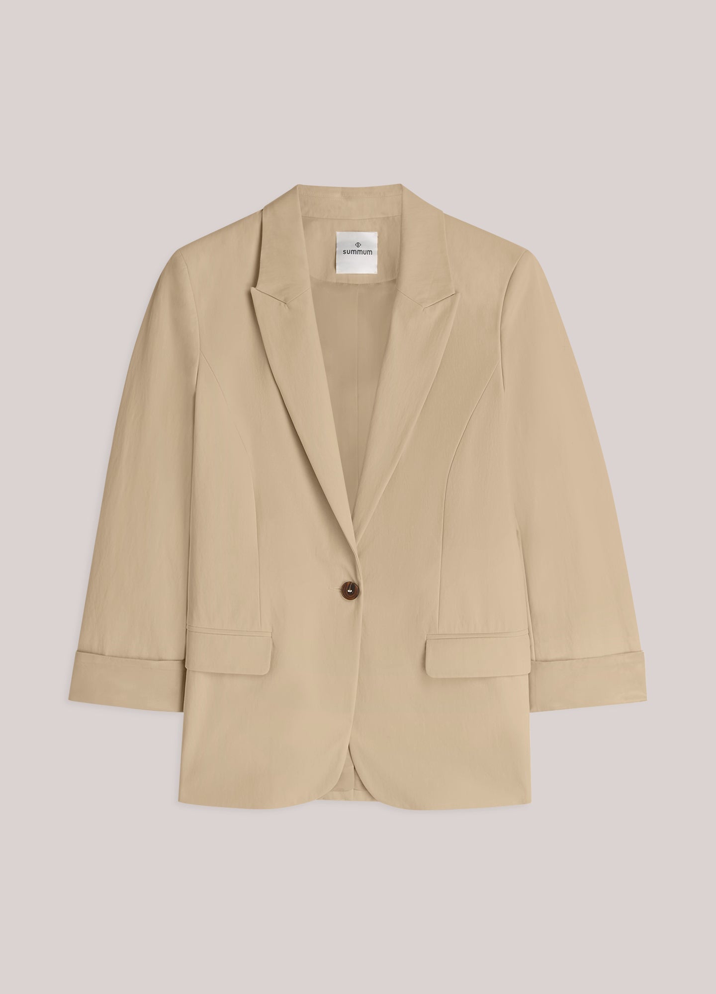 Bestseller getailleerde blazer katoenblend