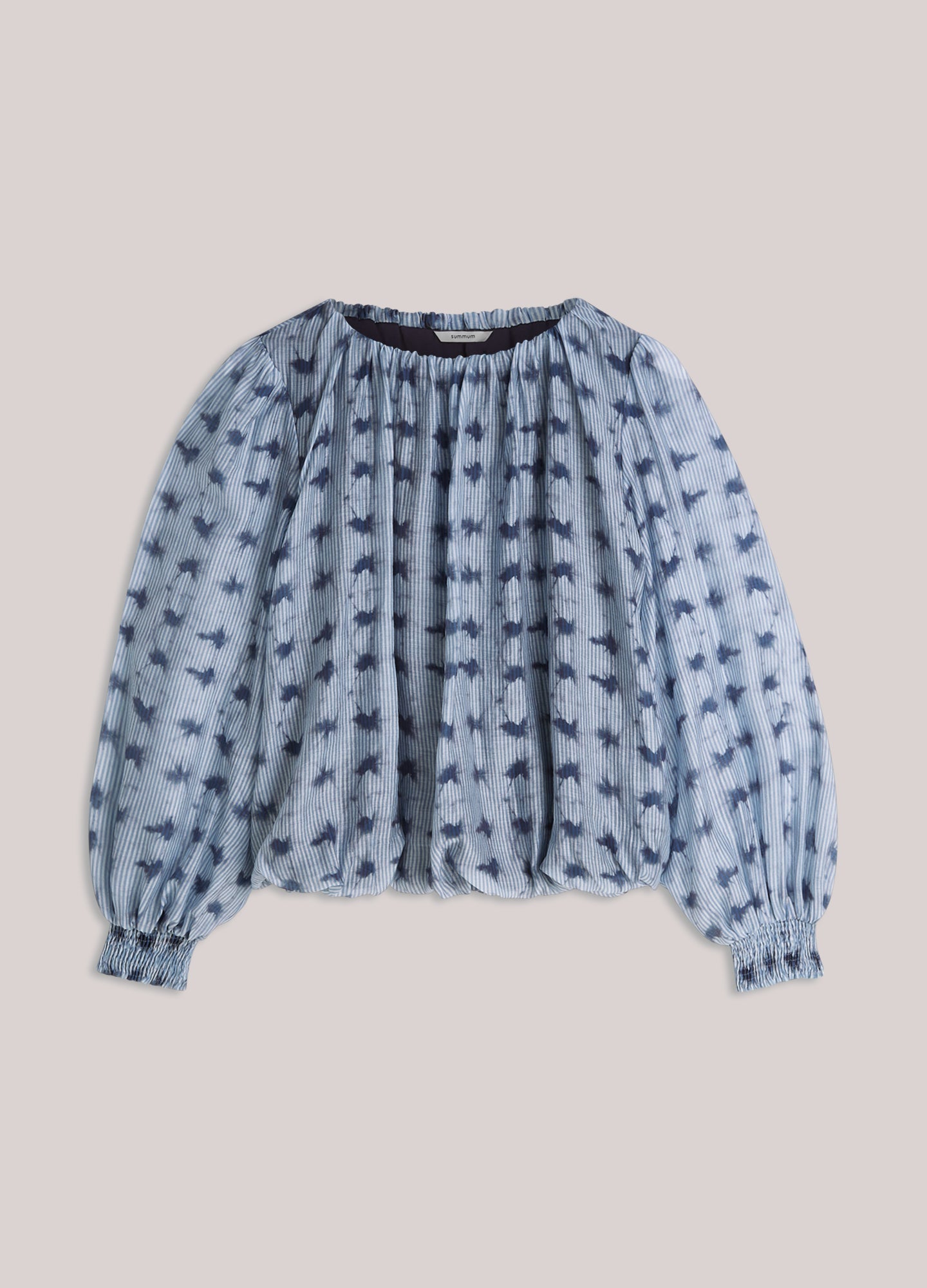 Top tie-dye streepjesprint