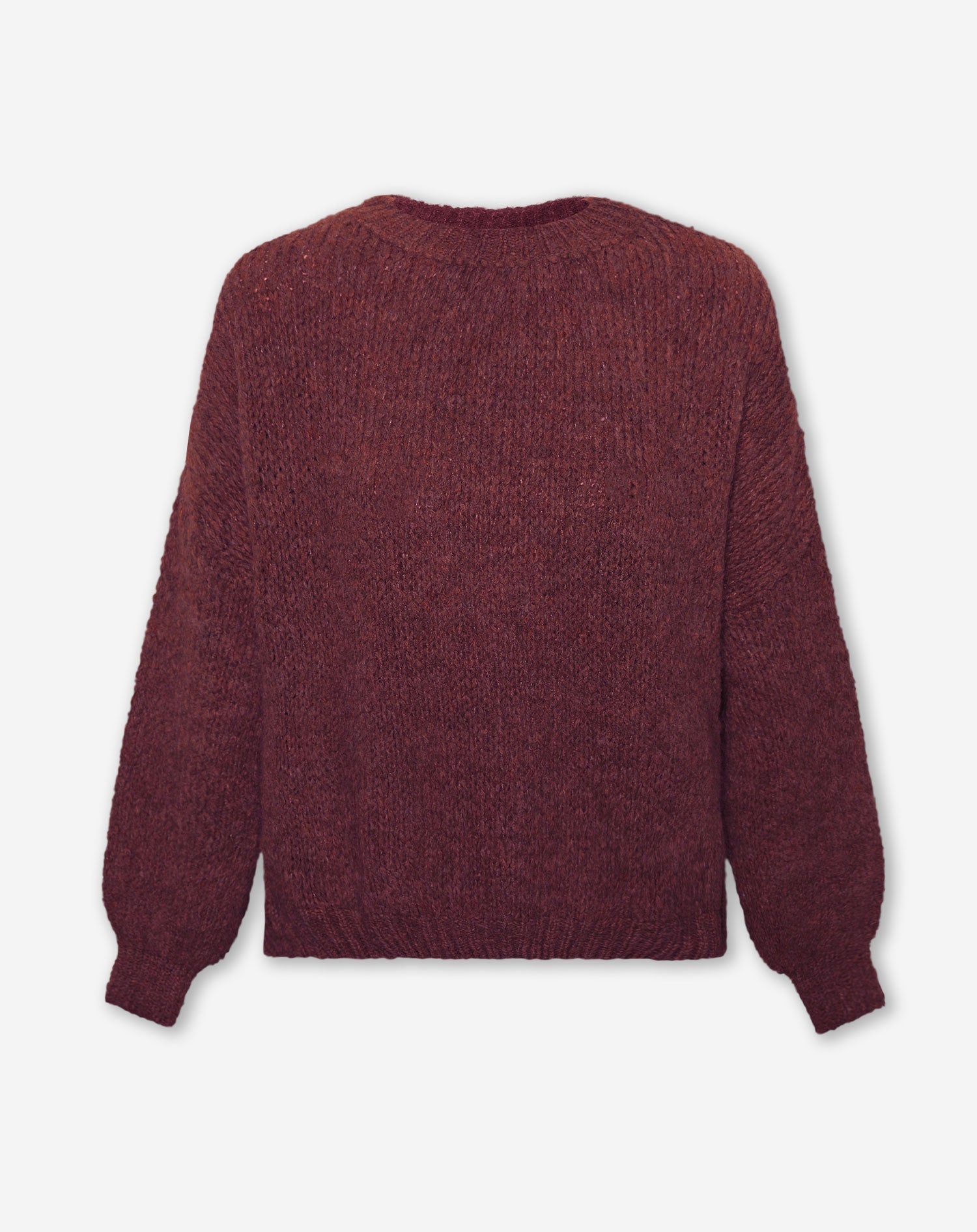 KNIT BURGUNDY