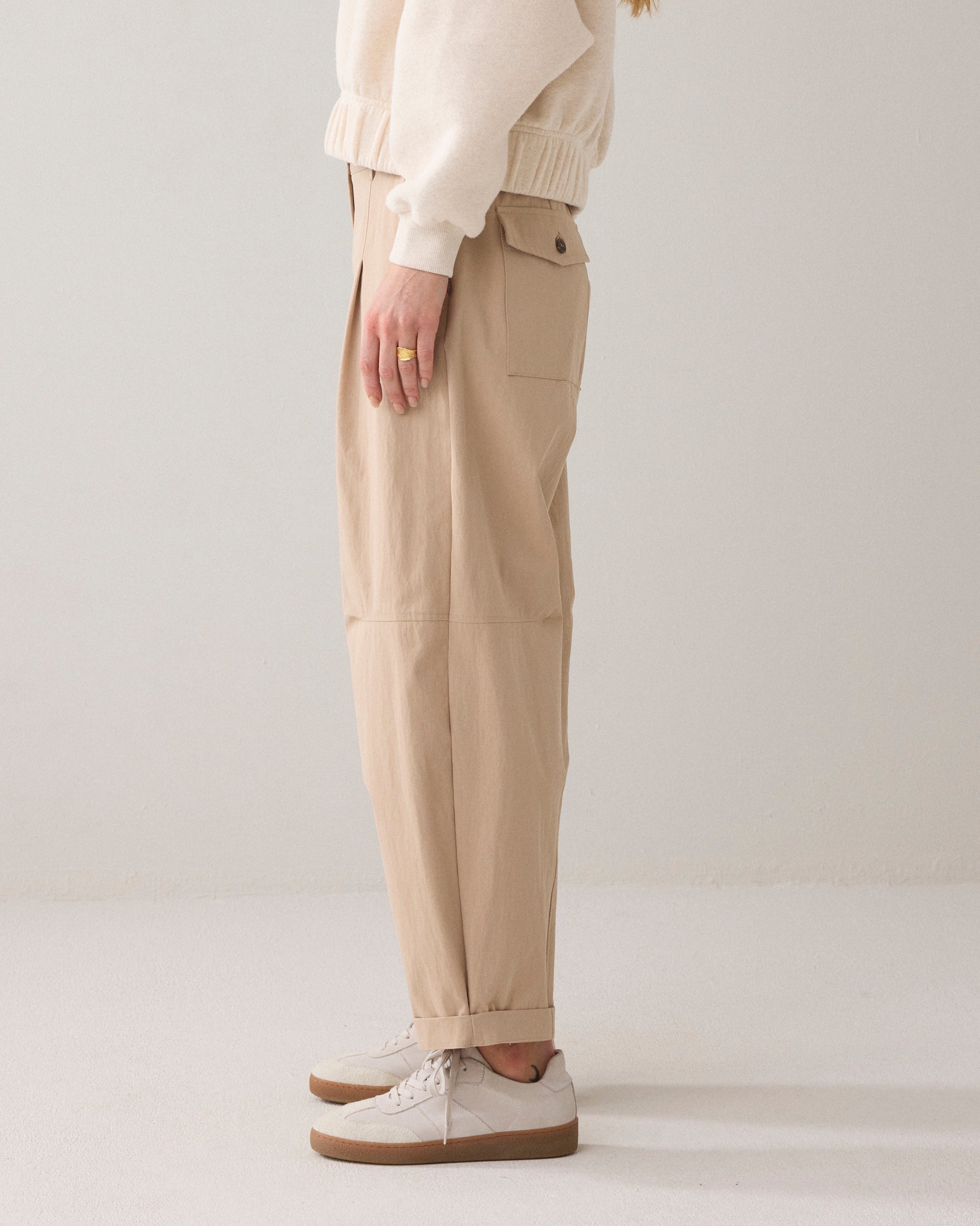 Cocoonfit-broek katoenblend