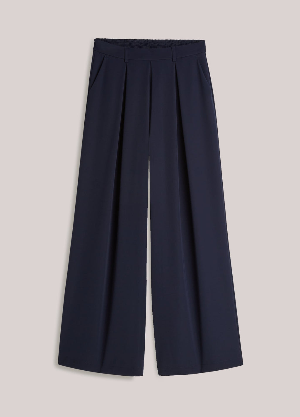 Soepelvallende broek