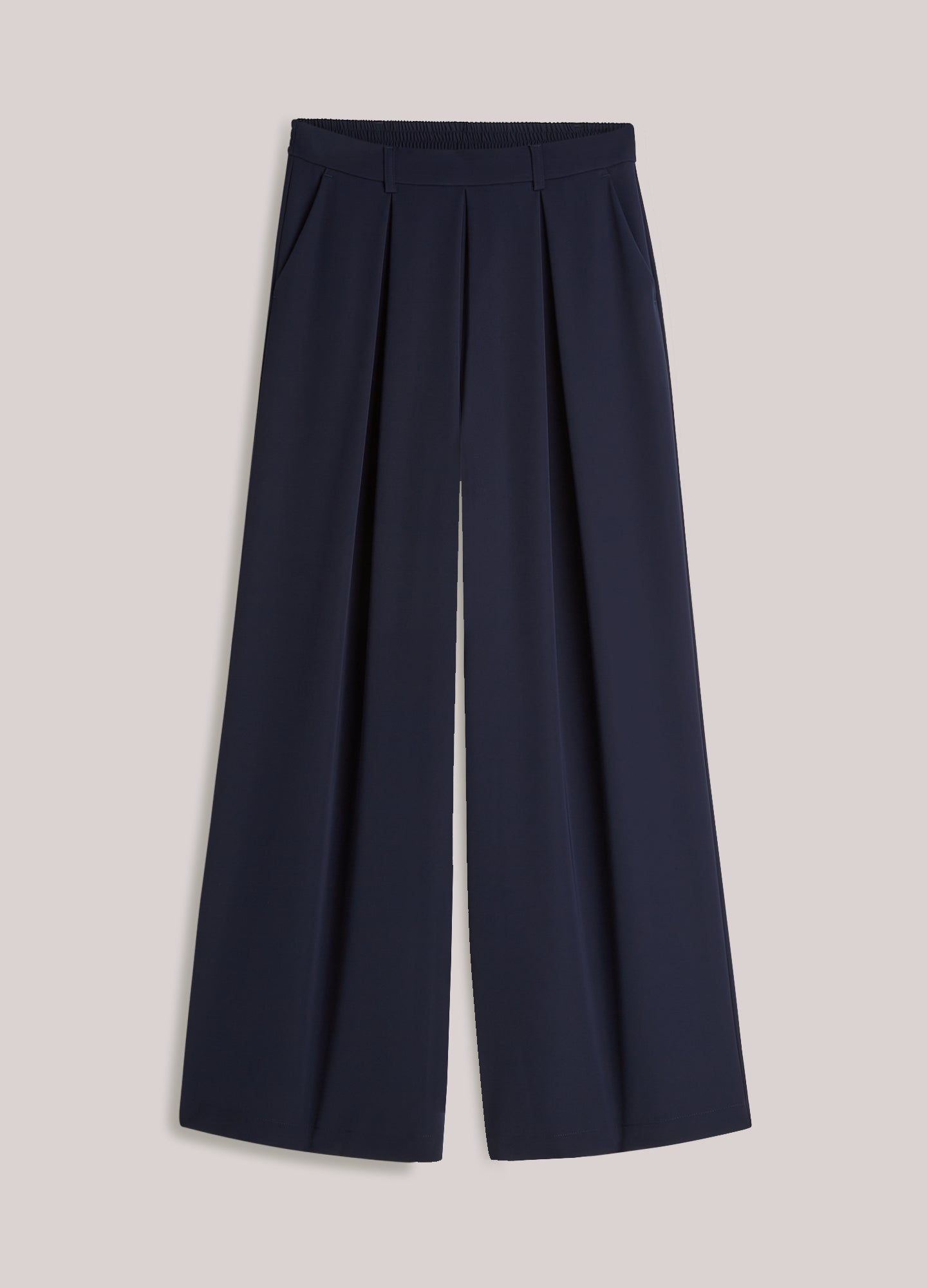 Soepelvallende broek