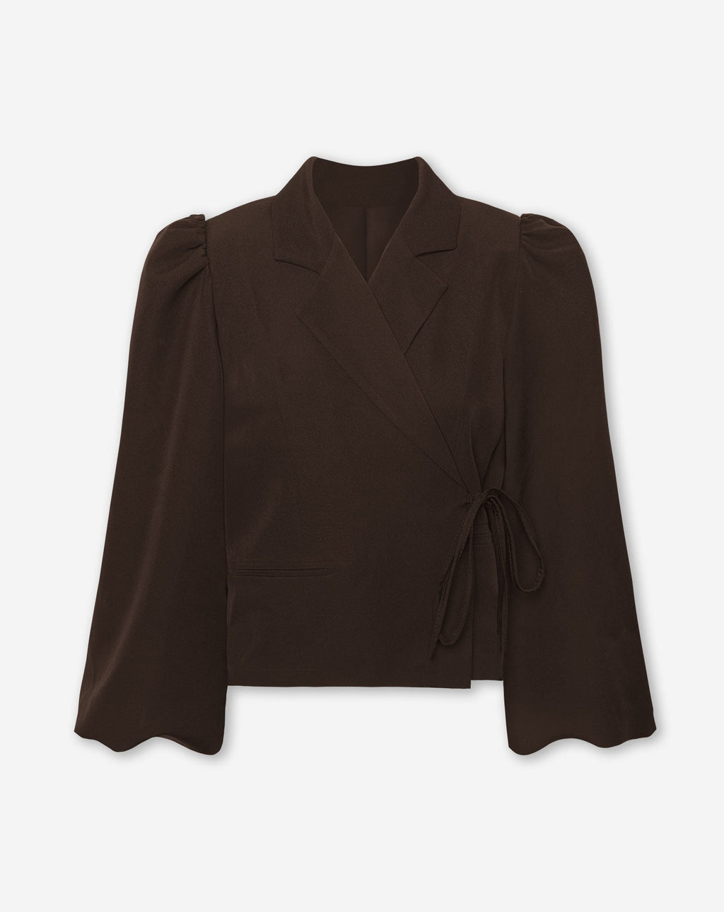 WRAP BLAZER BRUIN