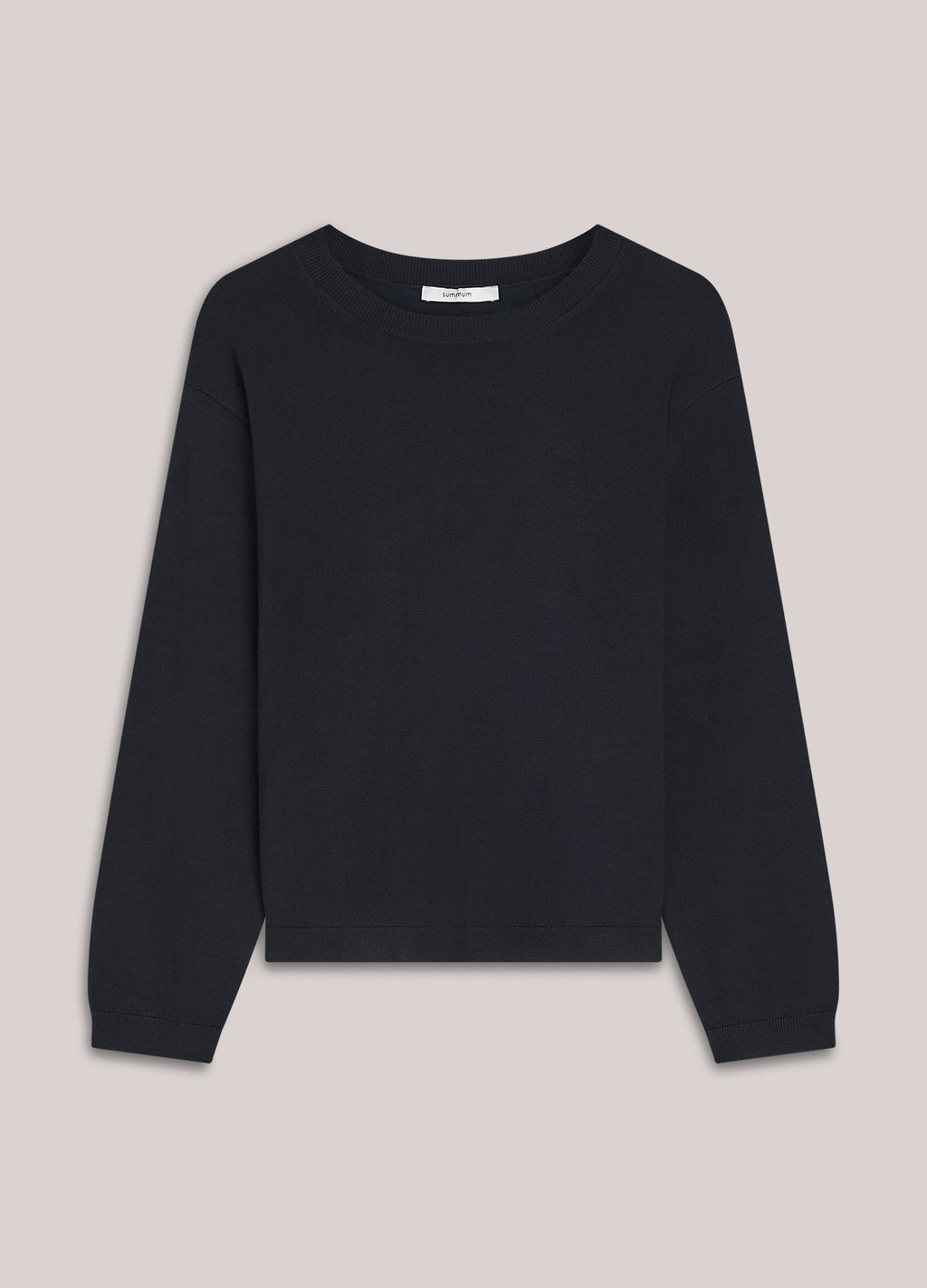 Boxy basic sweater