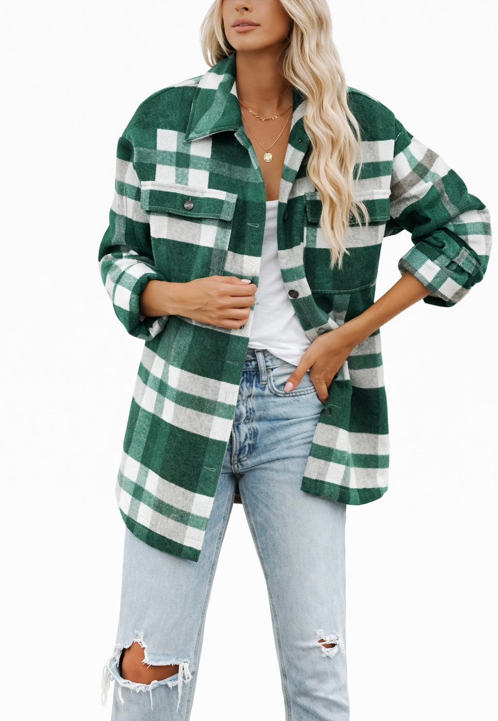 Flanellen Blouse