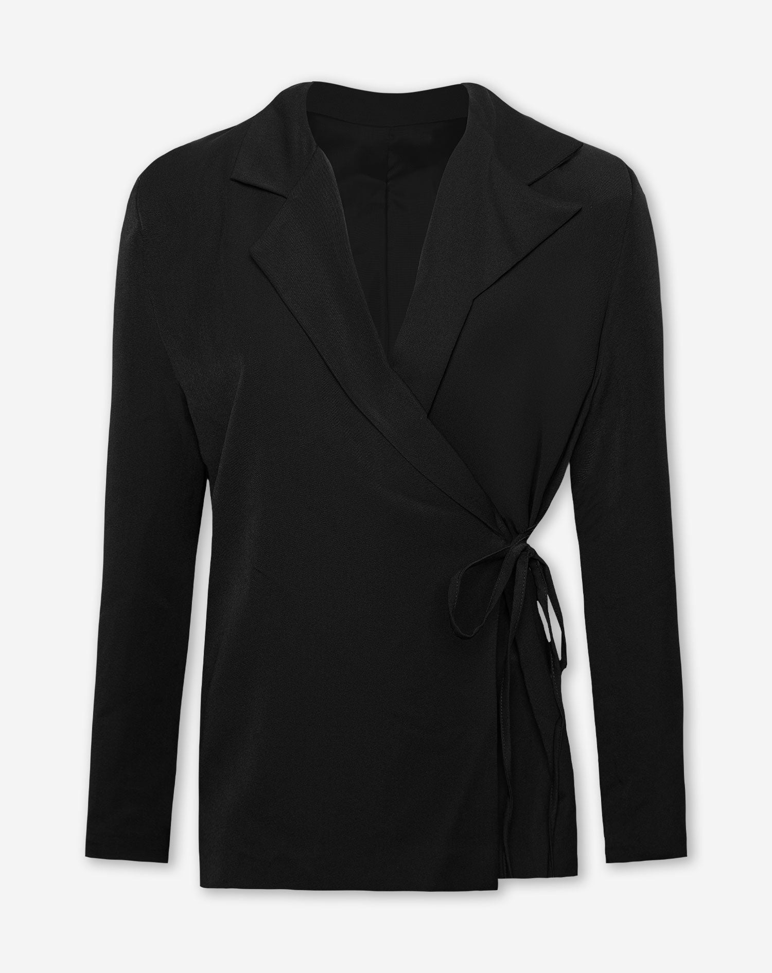 WRAP UP BLAZER ZWART