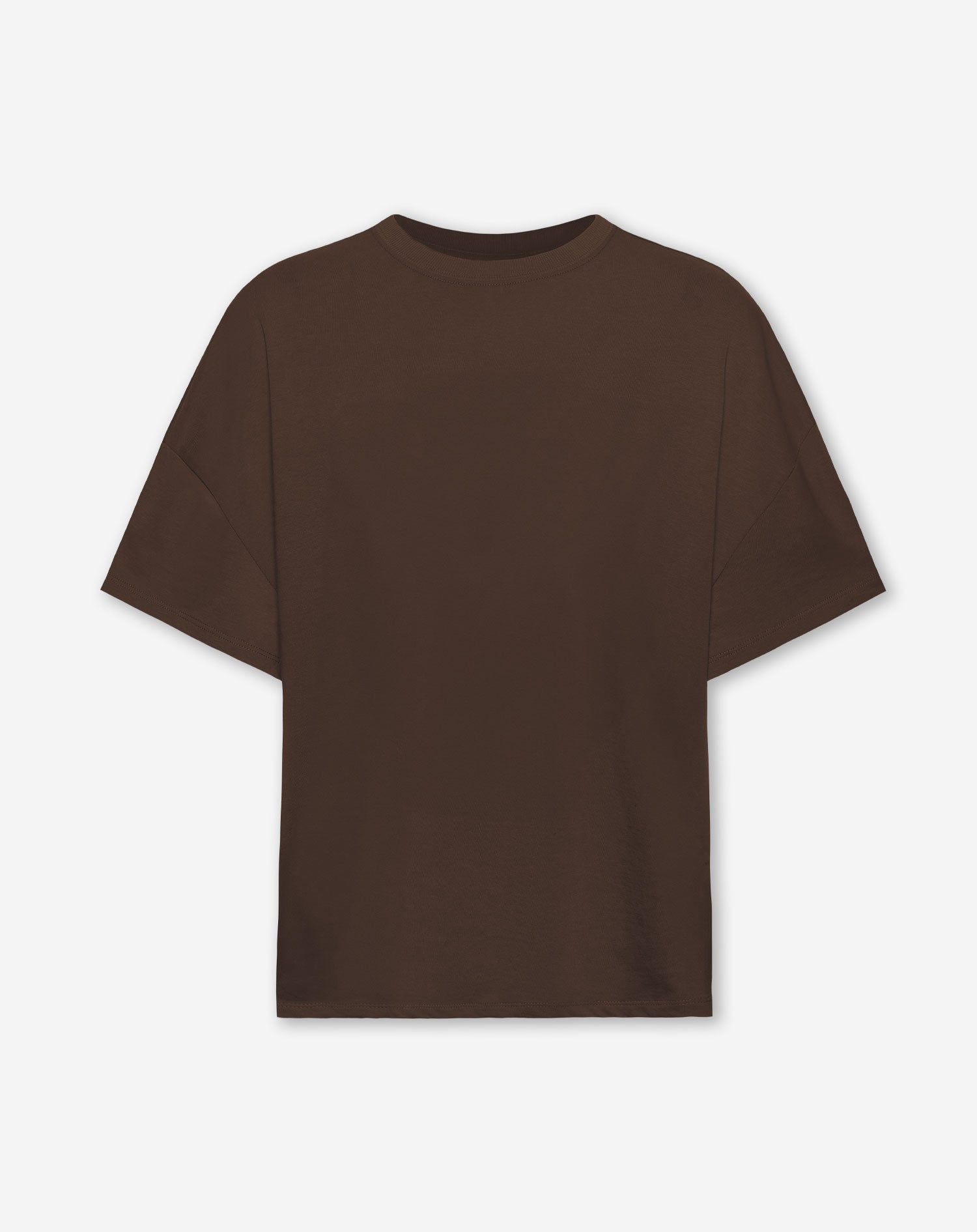 BASIC OVERSIZED T-SHIRT BRUIN