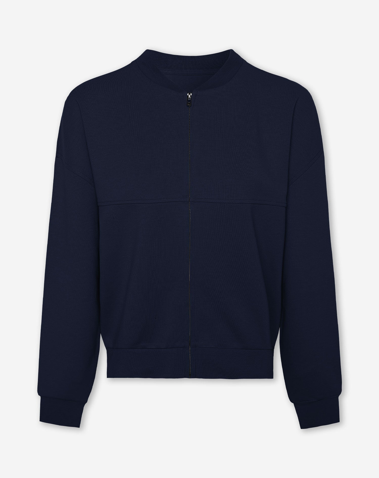 SCUBA CARDIGAN MARINEBLAUW