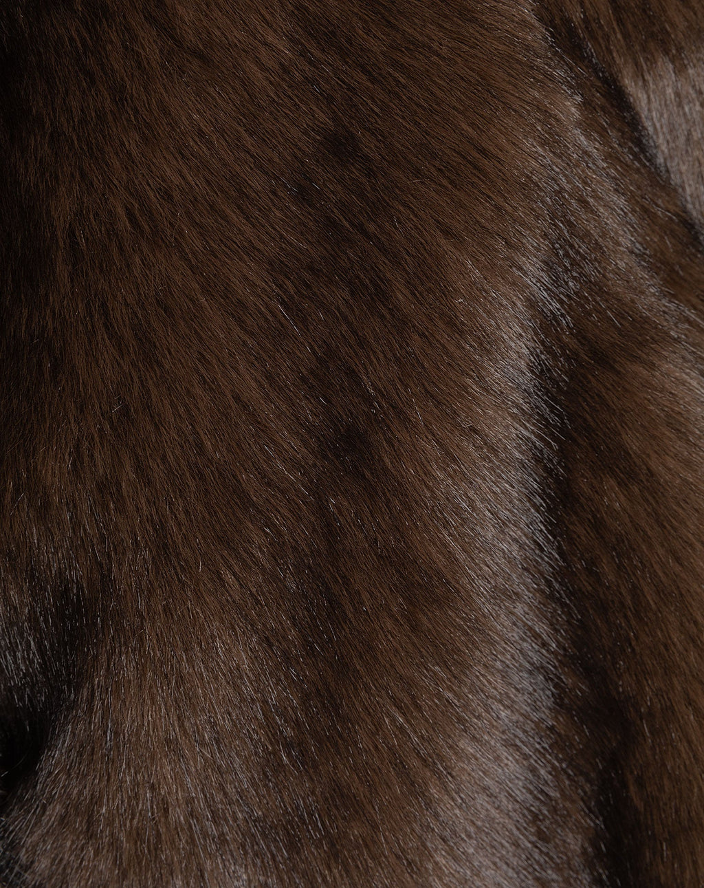 FAUX FUR SHORT COAT DONKERBRUIN