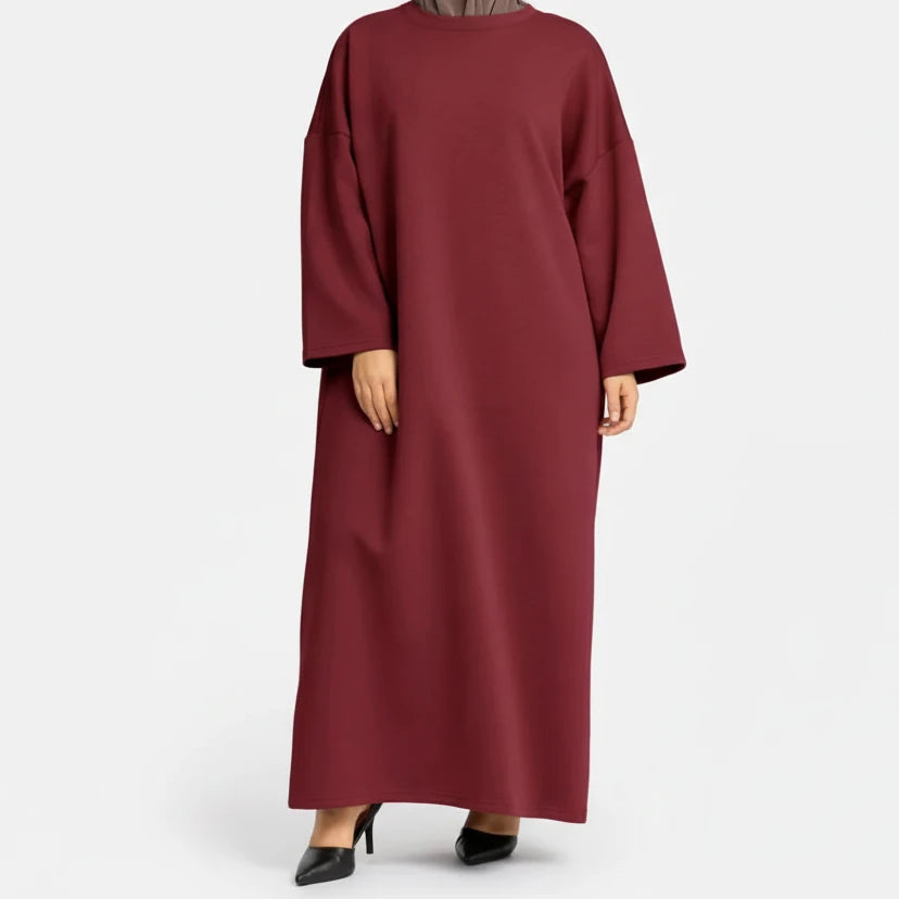 Comfy Dress Bordeaux