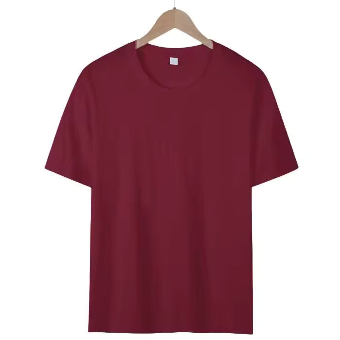 BASIC OVERSIZED T-SHIRT BURGUNDY